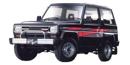 Дайхатсу Rugger 1, рестайлинг SUV