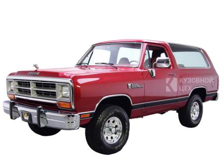 Додж Ramcharger 2, рестайлинг SUV