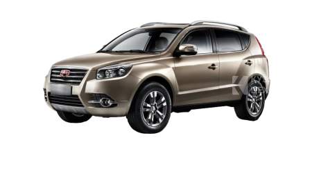 Джили Emgrand X7 1, рестайлинг SUV