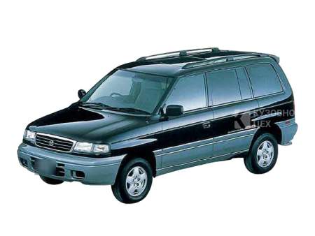 Мазда Efini MPV 1, рестайлинг Минивэн