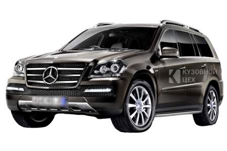 Мерседес Бенс GL-Class 1, рестайлинг SUV