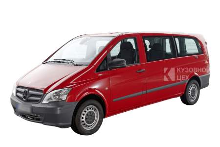 Мерседес Бенс Vito 2, рестайлинг Минивэн
