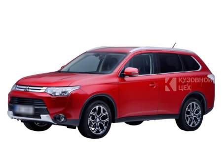 Митсубиши Outlander 3, рестайлинг SUV