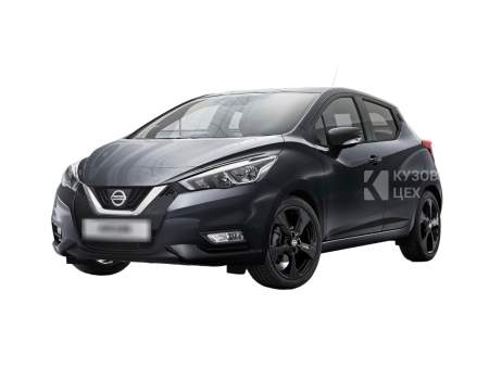 Ниссан Micra 5, рестайлинг Хэтчбек