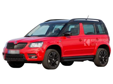 Шкода Yeti 1, рестайлинг SUV