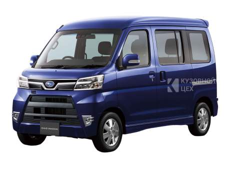 Субару Dias Wagon 1, рестайлинг Минивэн