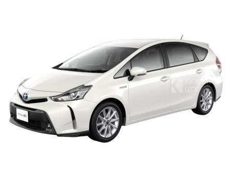 Тойота Prius Alpha 1, рестайлинг Минивэн