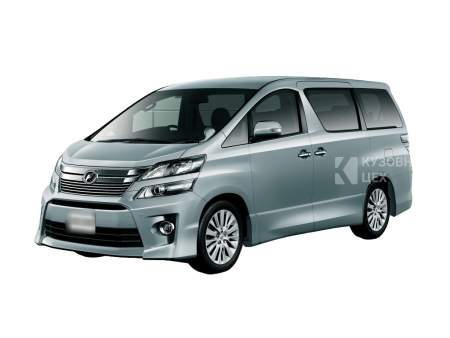 Тойота Vellfire 1, рестайлинг Минивэн