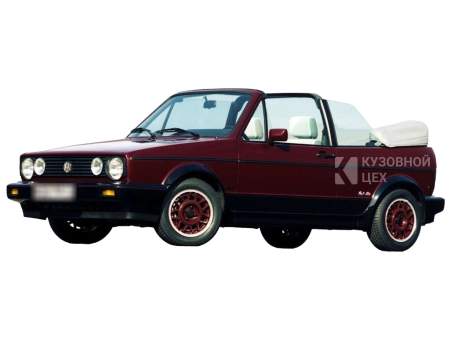 Фольксваген Golf 1, 3-й рестайлинг Кабриолет