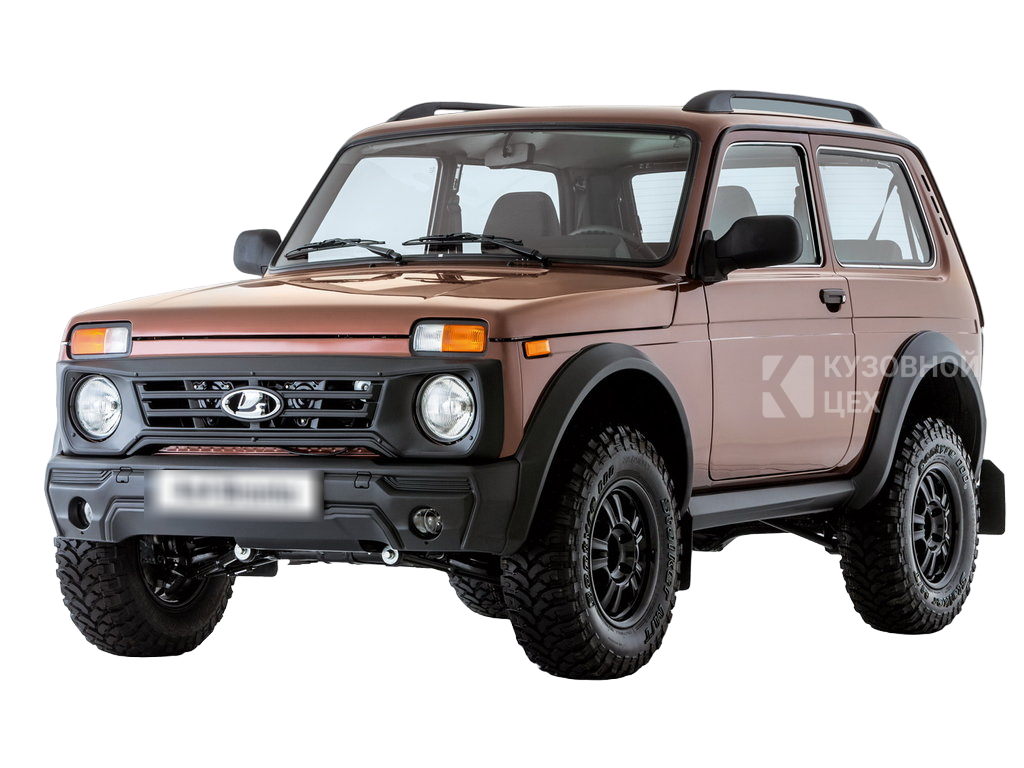 Лада 4x4 Бронто 1, рестайлинг