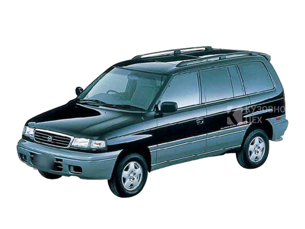 Мазда Efini MPV 1, рестайлинг Минивэн
